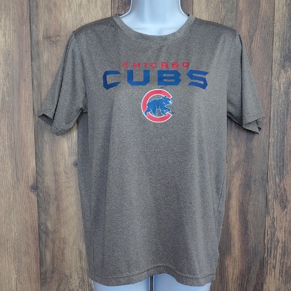 Genuine Merchandise Gray Chicago Cubs Tee Youth XL                      R122 - Picture 1 of 5